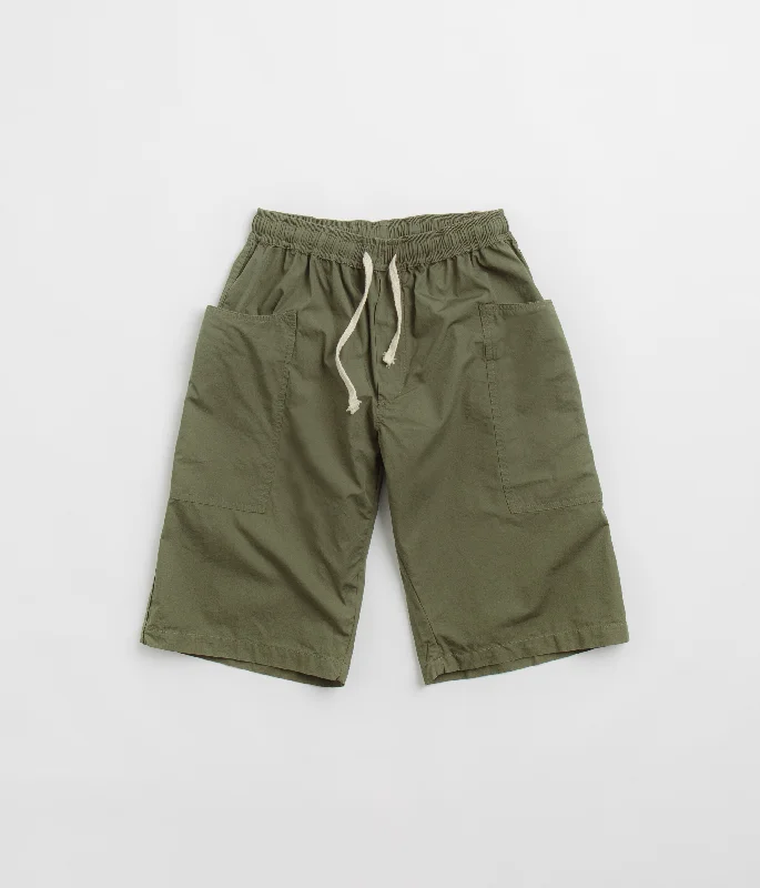 Custom Fit Shorts For Weekend Wear-Uskees 5015 Lightweight Shorts - Olive