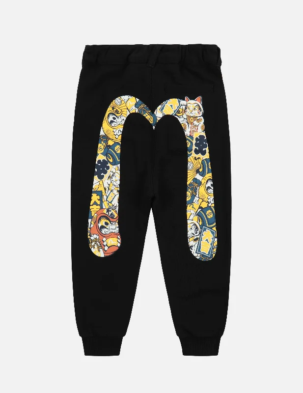 Personalized Pants For Beach Wear-Daruma Buddies Daicock Print   Sweatpants