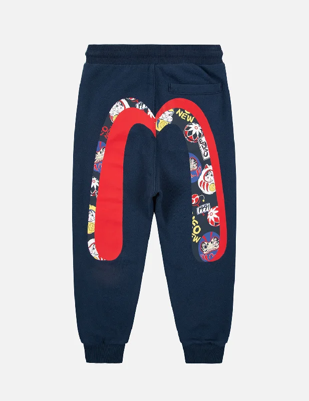 Personalized Pants For Custom Embroidery-Double Daicock Print Sweatpants