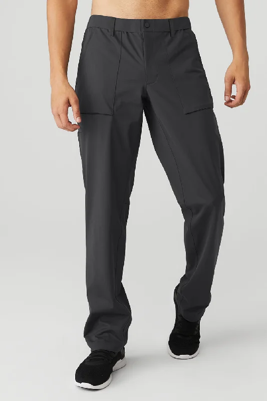 Personalized Pants For Travel-Block Pant - Anthracite