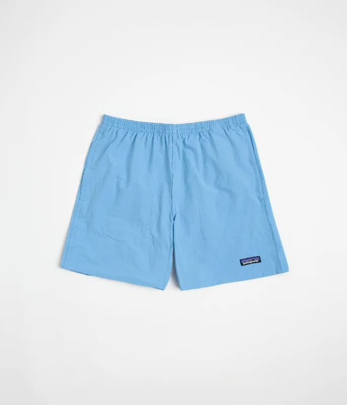 Custom Running Shorts For Kids-Patagonia Baggies Lights 6.5" Shorts - Lago Blue