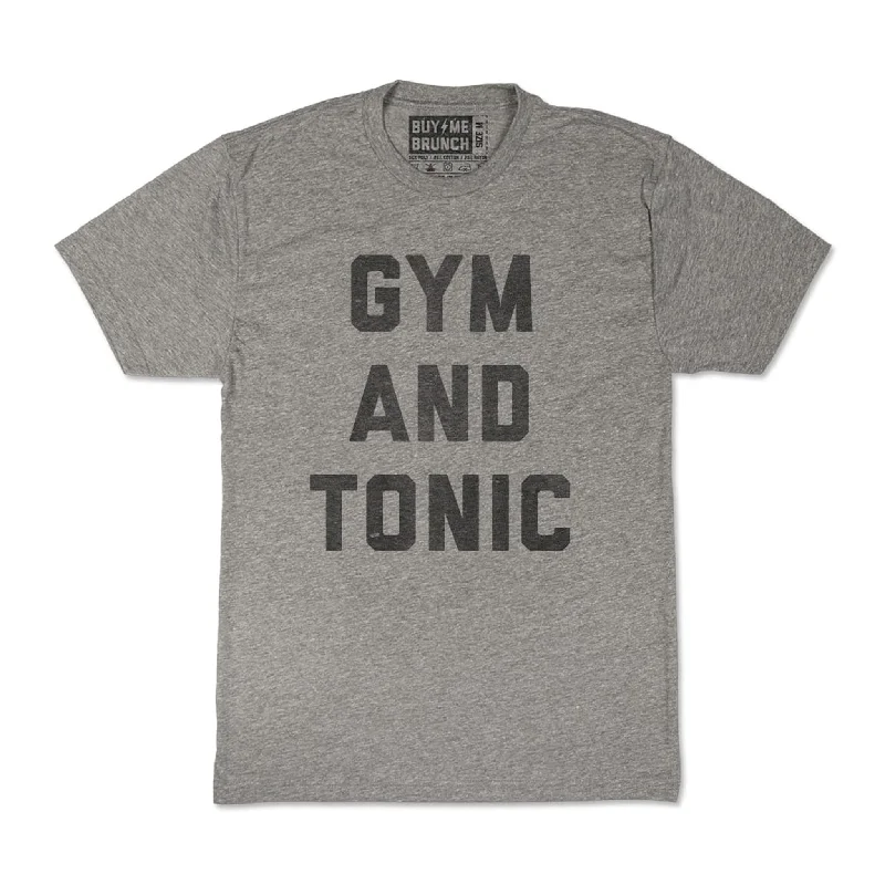 Personalized T-Shirt For Local Business Promotions-Gym And Tonic Tee