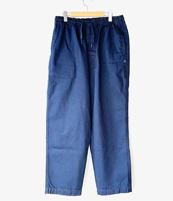 Custom Pants For Yoga-DESCENDANT/SHORE DENIM BEACH TROUSRES (INDIGO)