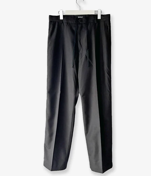 Custom Athletic Pants-HIGH! STANDARD/TOWNCRAFT × HSD ACTION STRING TROUSER  (BLACK)