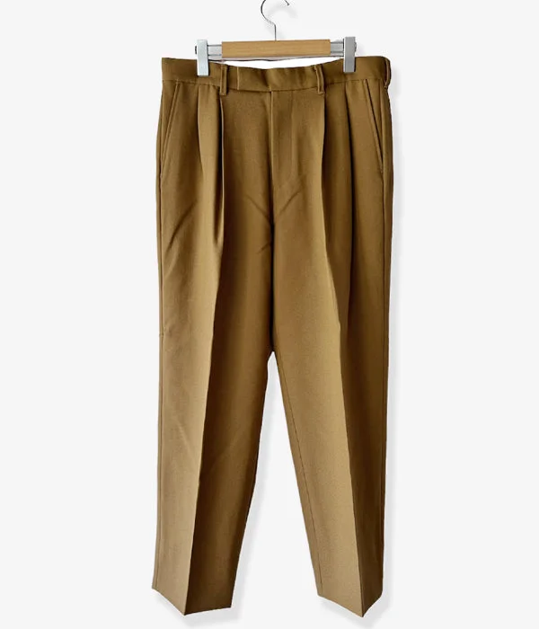 Personalized Pants For Fall Fashion-WELCOME-RAIN/STRAIGHT TROUSER (CAMEL)