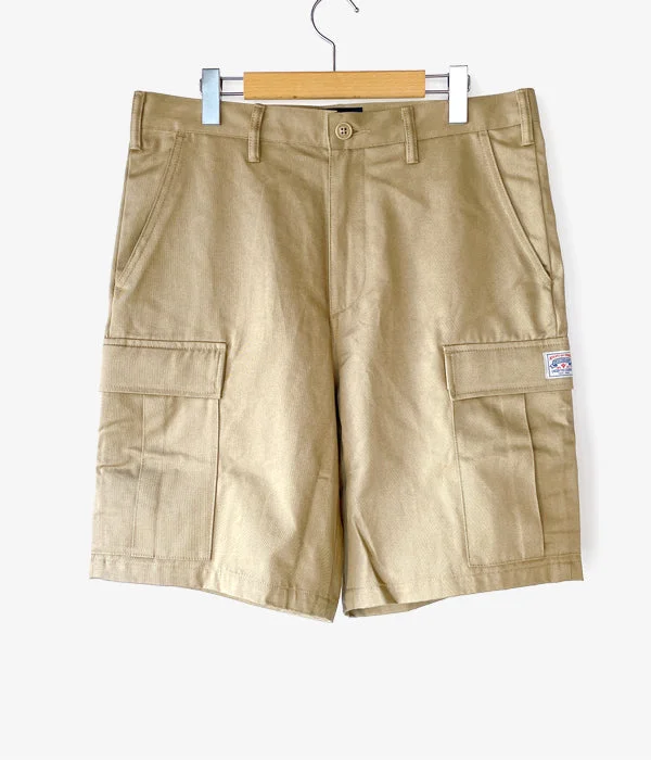 Personalized Pants For School Gatherings-DESCENDANT/GILL COTTON CHINO SHORTS (BEIGE)