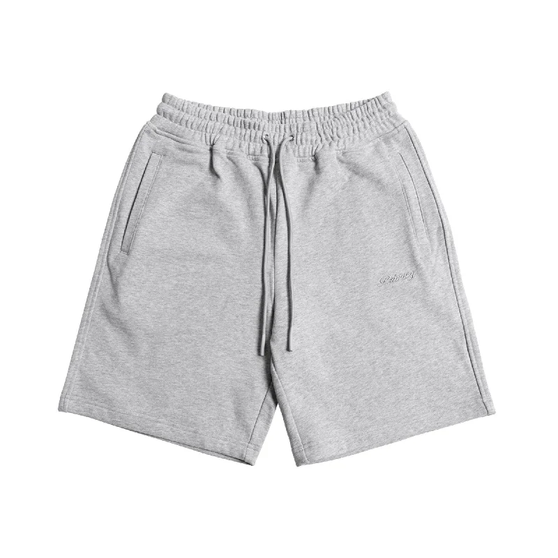 Personalized Shorts For Kids-Luxury Sweatshorts - Grey