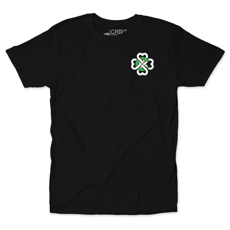 Custom Vintage T-Shirt-Four Clover Chive Tee