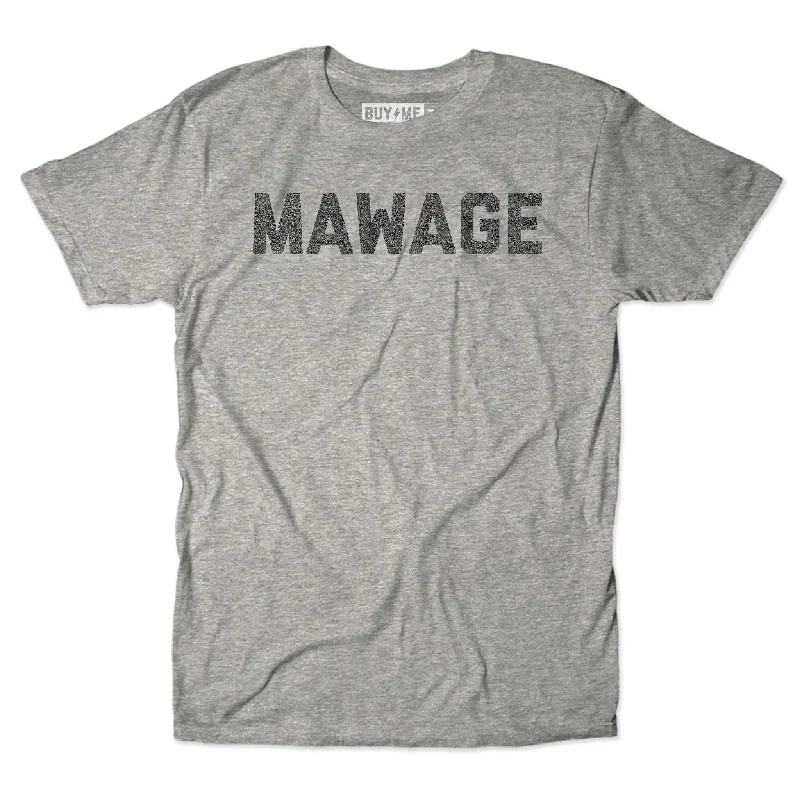 Funny Custom T-Shirt For Boys-Mawage Tee