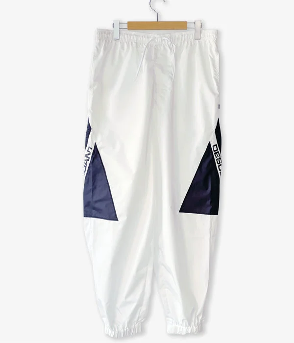 Personalized Trousers For Formal Events-DESCENDANT/UPWIND NYLON TROUSERS (WHITE)