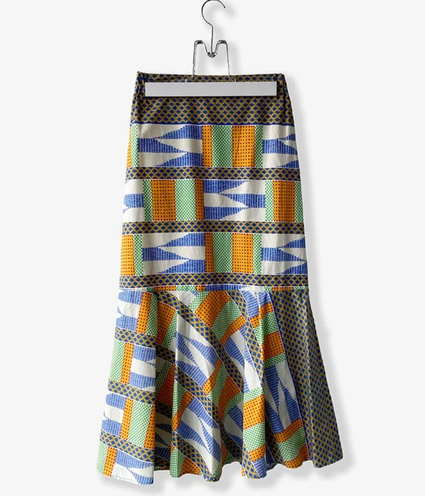 Custom Pants For Winter Sports-nowos/PRINTED SKIRT(MULTI)