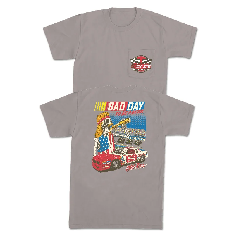 Personalized T-Shirt For Bachelorette Parties-DEGA Bad Day To Be A Beer Pocket Tee