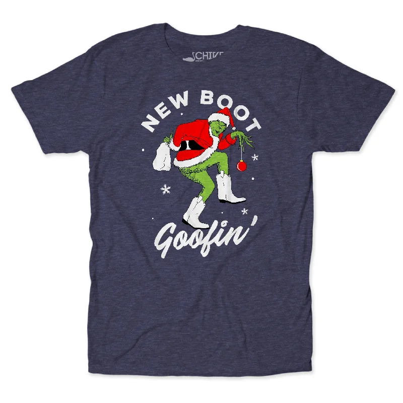 Funny Custom T-Shirt For Women-New Boot Goofin' Christmas Edition Unisex Tee