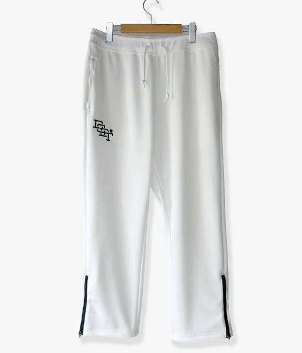 Personalized Pants For Road Trips-DESCENDANT/CLUB TRACK TROUSERS  (WHITE)