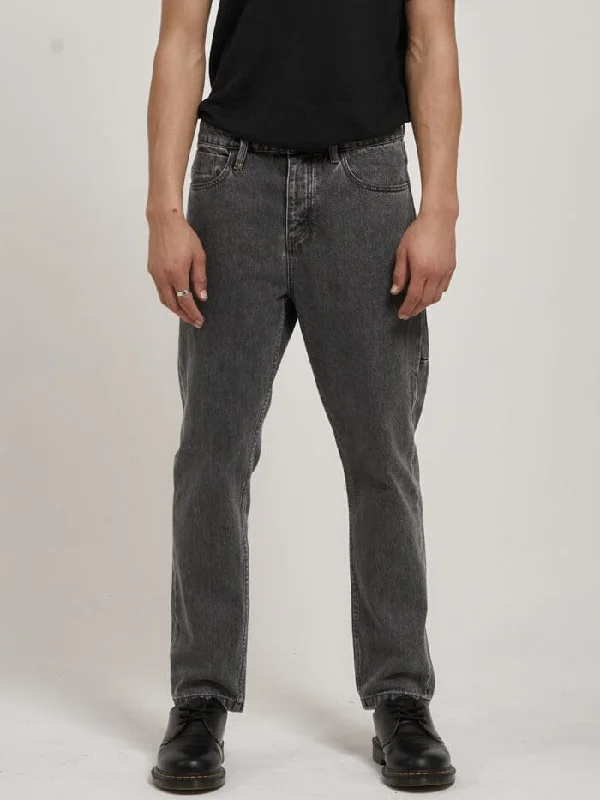 Custom Pants For Custom Prints-Unchopped Denim Jean - Asphalt Grey