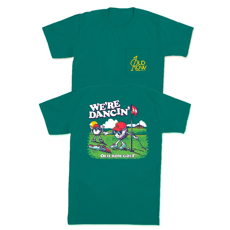 Custom T-Shirt For Schools-We're Dancin' Pocket Tee