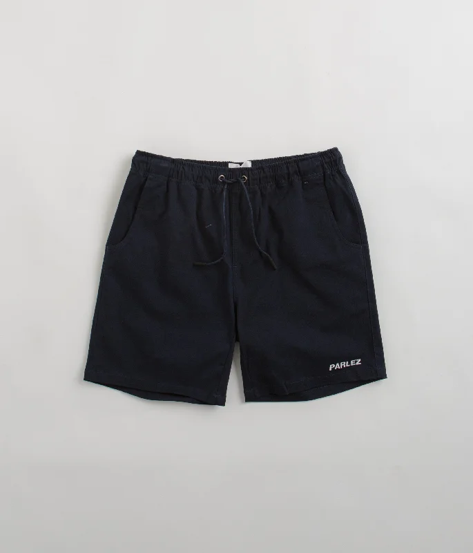 Custom Printed Shorts For Team Building-Parlez Vandra Shorts - Navy / Black