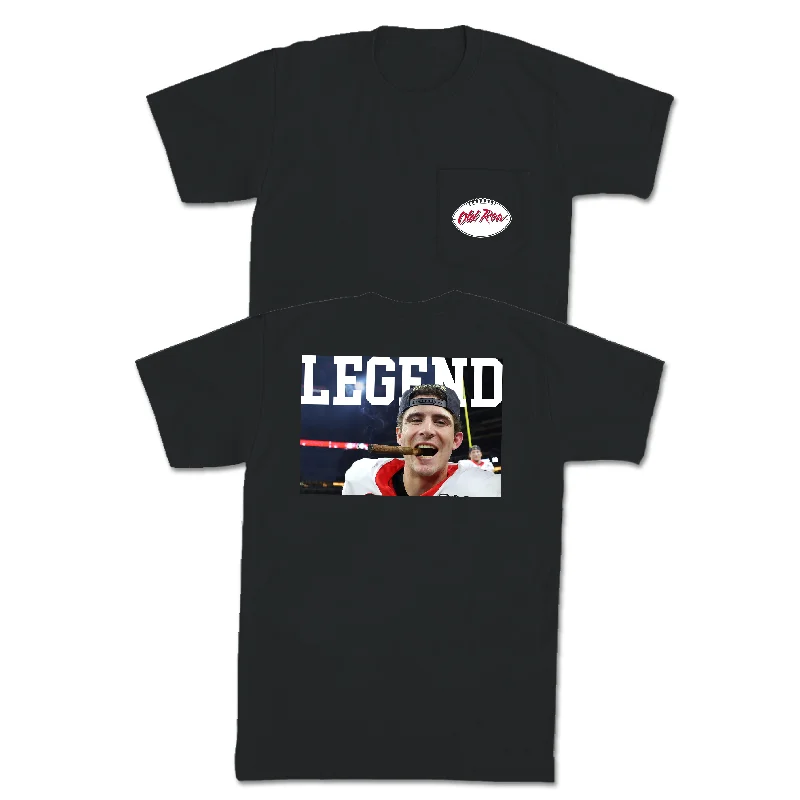 Personalized T-Shirt For Team Events-The Stetson Bennett Legend Pocket Tee