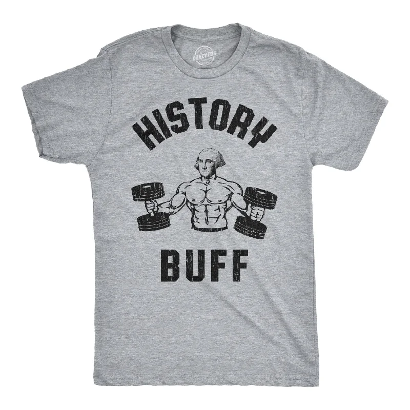 Funny Personalized T-Shirt For Party Gifts-History Buff Men's T Shirt