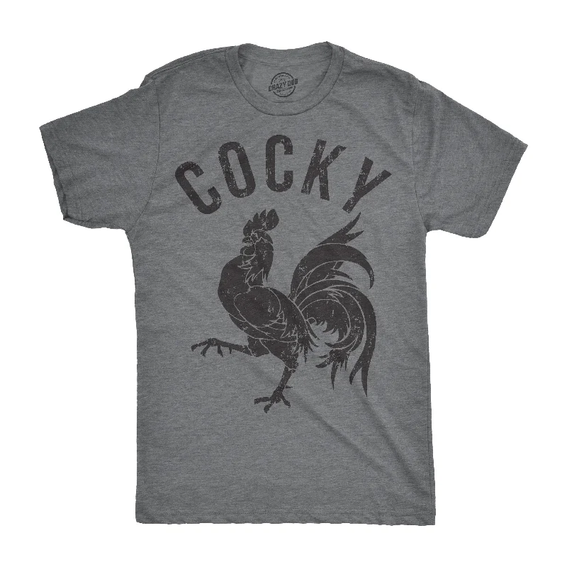 Custom T-Shirt For Bachelor Party-Cocky Men's T Shirt