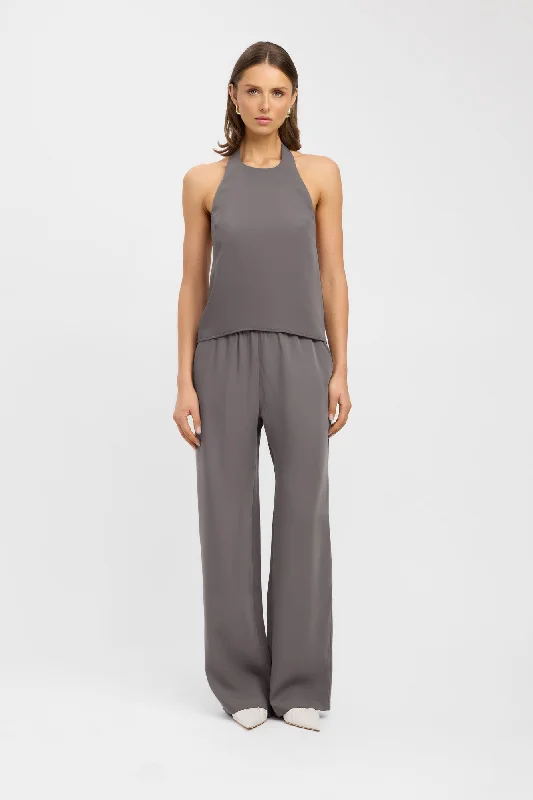 Custom Pants For Work Meetings-Maria Wide Leg Pant