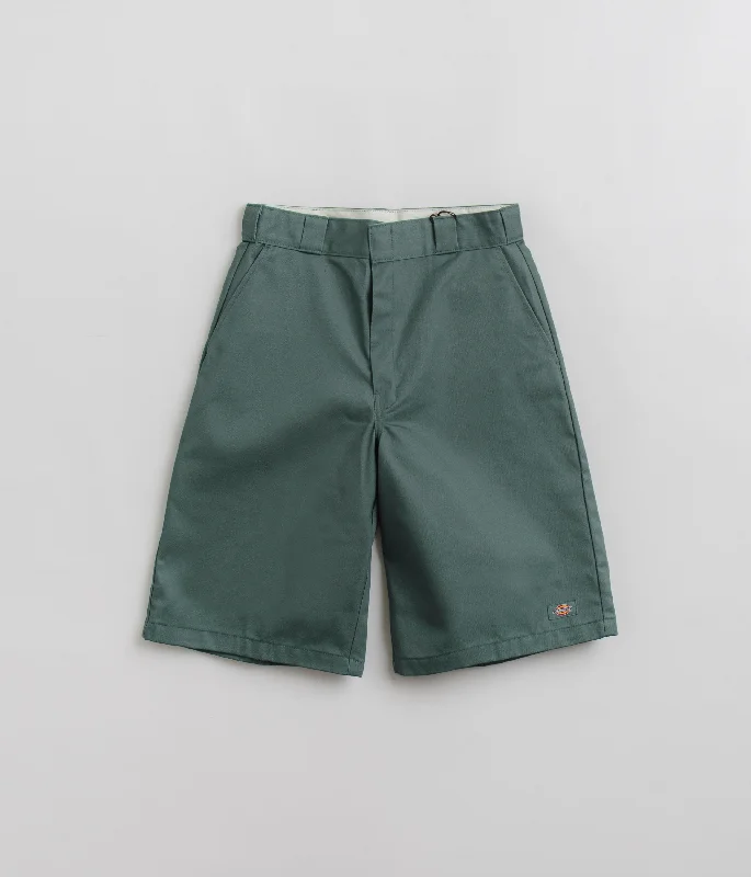 Custom Cargo Shorts For Outdoor Adventures-Dickies 13 Inch Multi Pocket Shorts - Dark Forest