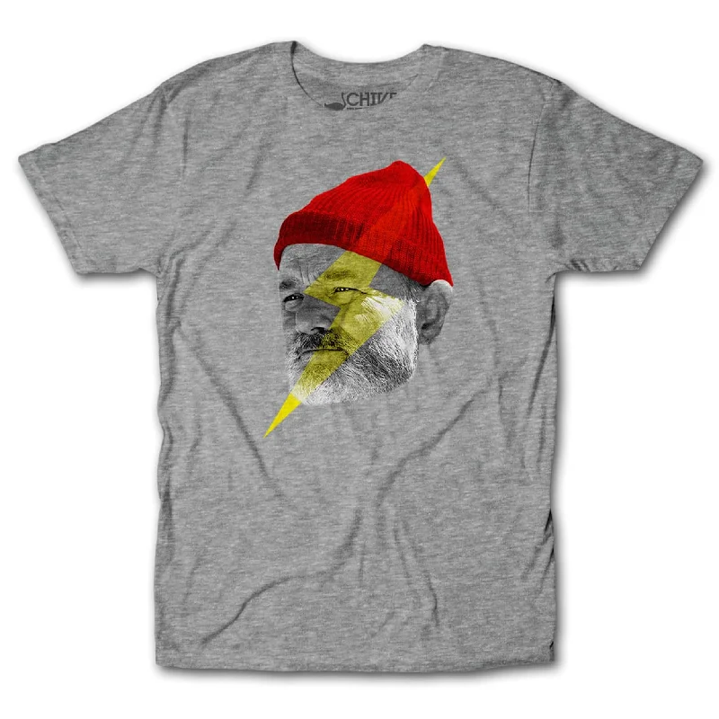 Custom T-Shirt For Football Fans-BFM Zissou Bolt Tee