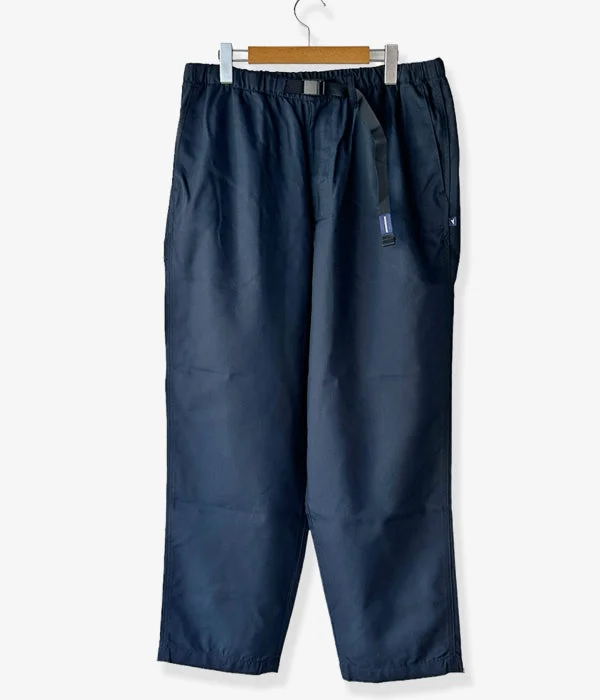 Personalized Pants For Weekend Wear-DESCENDANT/CLASP OXFORD TROUSERS (NAVY)