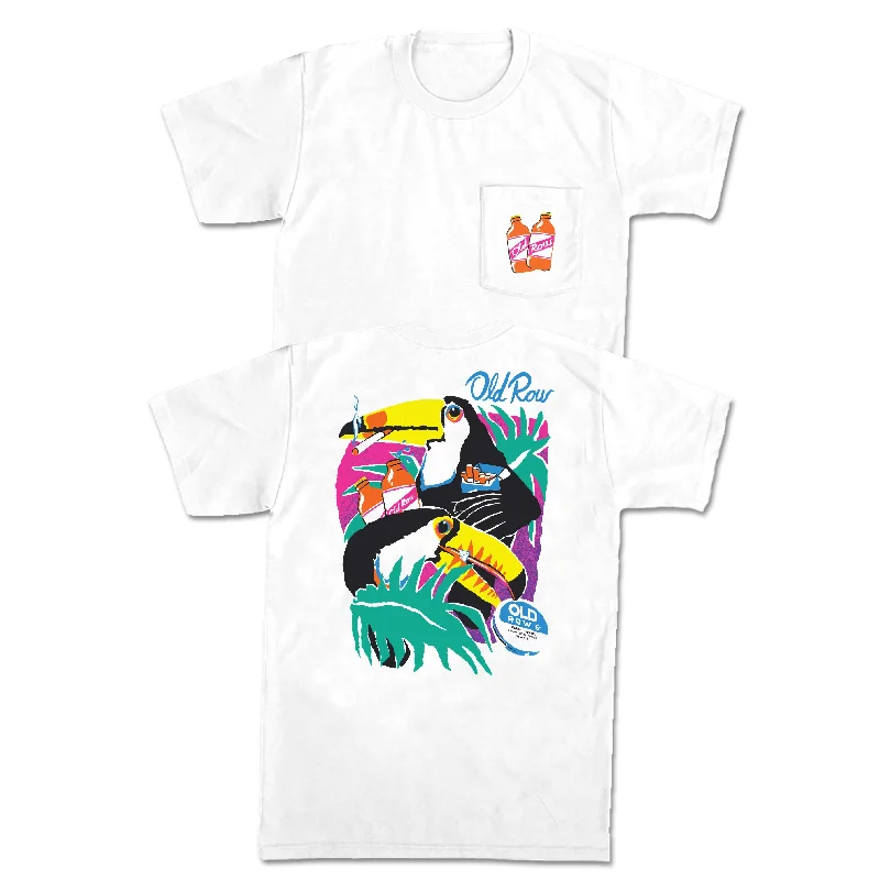 Personalized T-Shirt For Travel Groups-The Party Toucan Pocket Tee