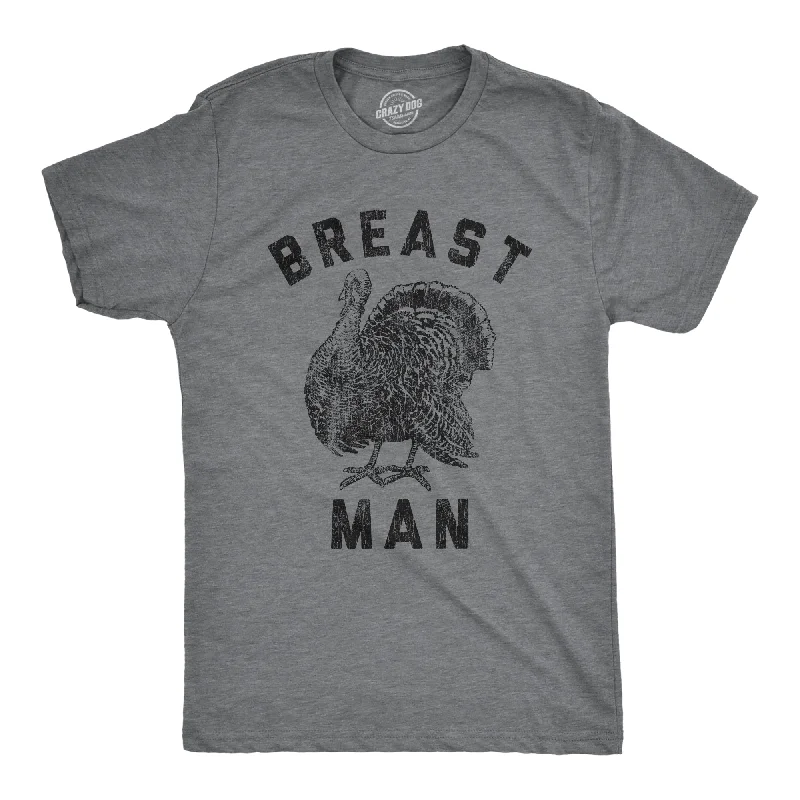 Custom T-Shirt For Bachelor Party-Breast Man Men's T Shirt