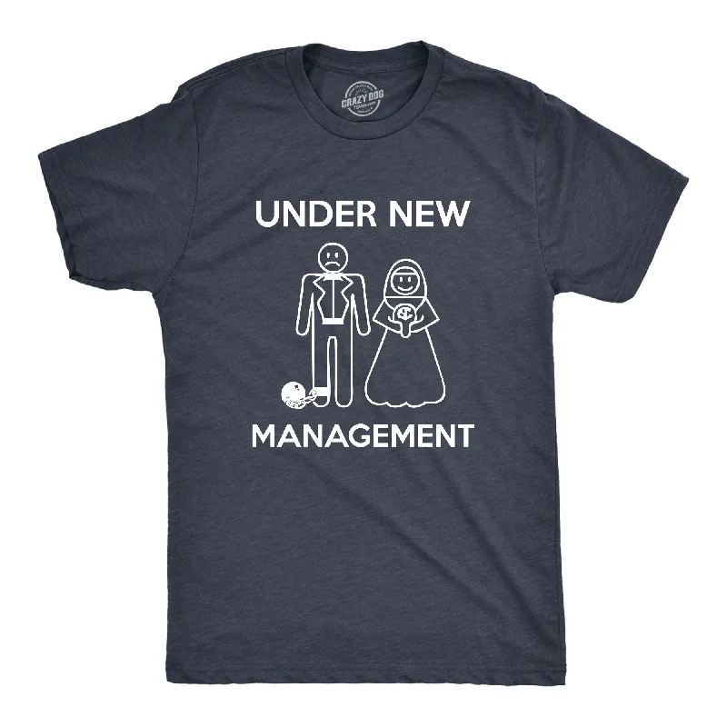 Personalized T-Shirt With Custom Prints-Under New Management Men's T Shirt