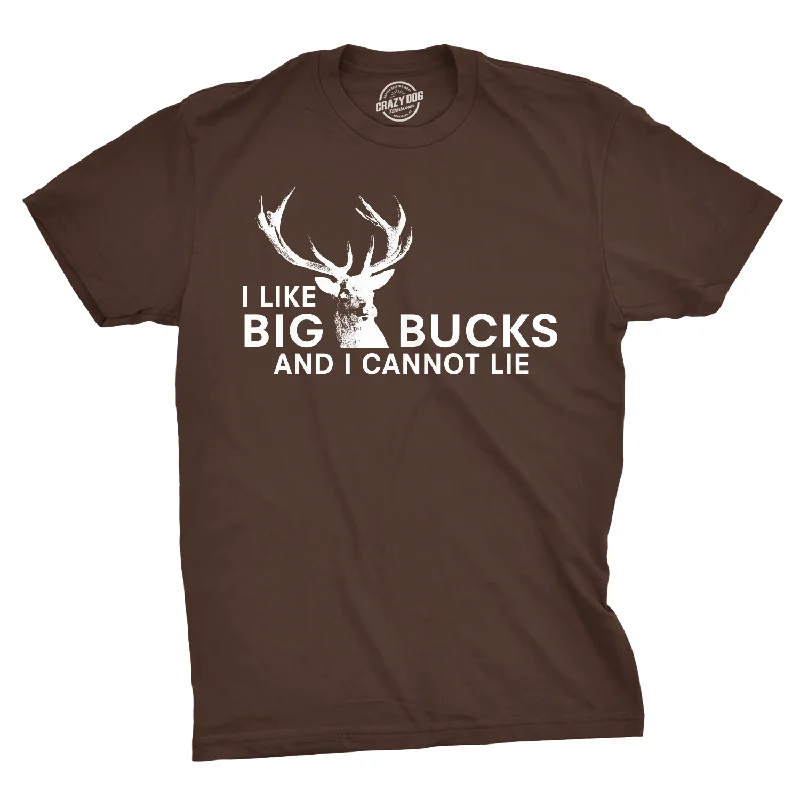 Personalized T-Shirt For Volunteer Groups-I Like Big Bucks Men's T Shirt