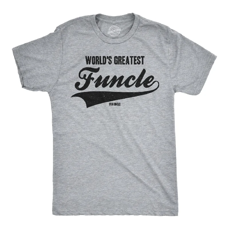 Custom T-Shirt For Celebrations-World's Greatest Funcle Men's T Shirt