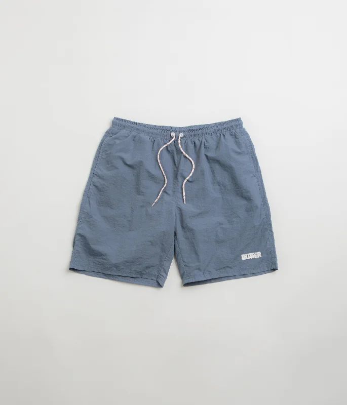 Custom Designed Shorts For Vacation-Butter Goods Swim Shorts - Slate