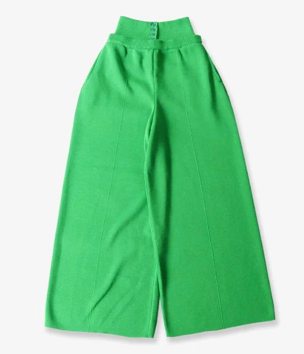 Custom Pants For Fitness Motivation-TAN/WAIST MARK SMOOTH PANTS (GREEN)