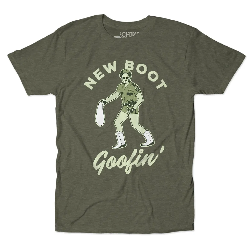 Personalized T-Shirt For Celebrating Events-New Boot Goofin' Unisex Tee