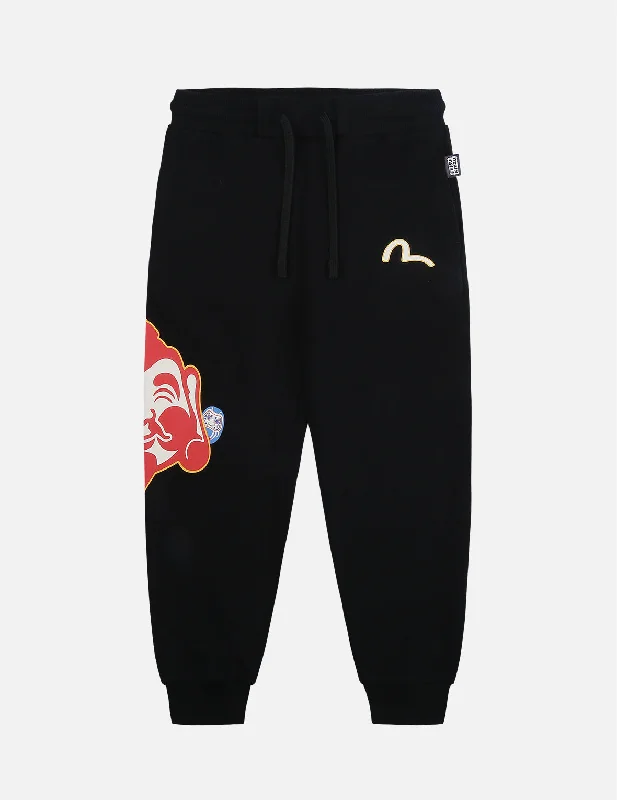 Personalized Pants For Winter Wear-Godhead and Daruma Print Sweatpants