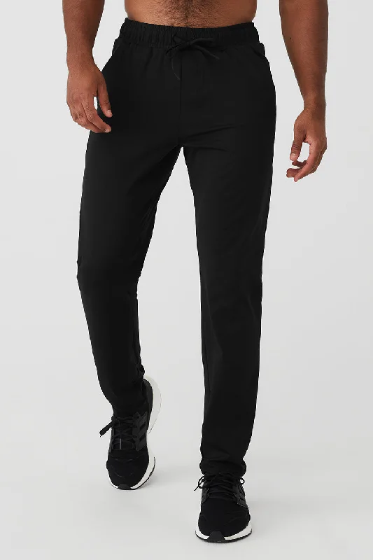 Custom Pants For College Students-Conquer Pulse Pant - Black