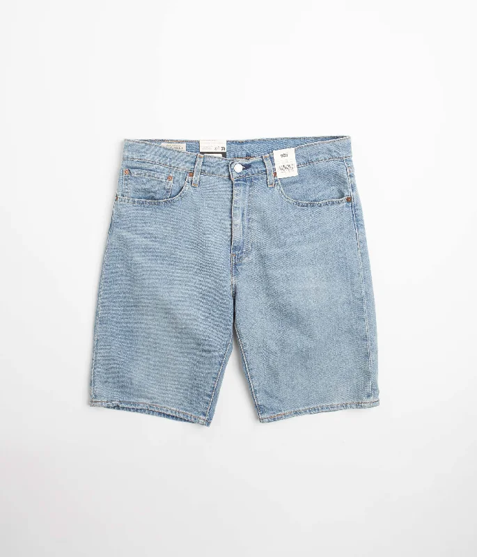 Custom Shorts For Summer Festivals-Levi's® Red Tab™ 405 Standard Shorts - Punch Line / Philosophers Cloud