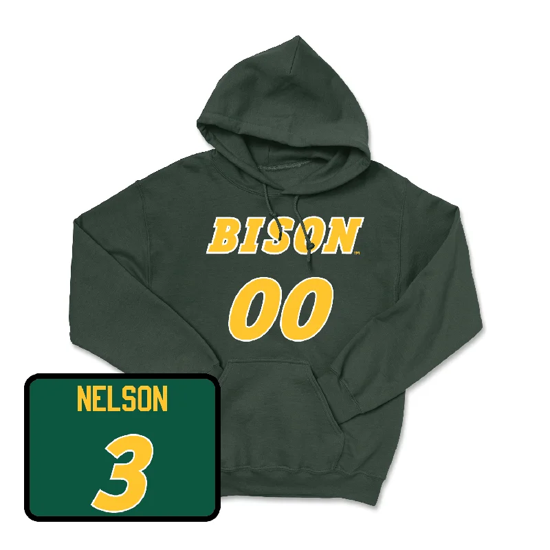 Custom Hoodies For Summer Parties-Green Football Player Hoodie - RaJa Nelson