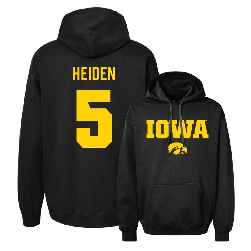 Personalized Hoodies For Fall Outings-Women's Basketball Black Classic Hoodie  - Ava Heiden