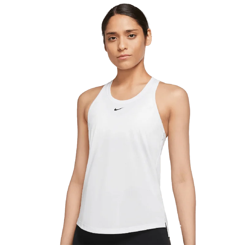 Personalized Tank Tops For Christmas Gifts-Nike Dri-FIT One Womens Raceback Tank Top