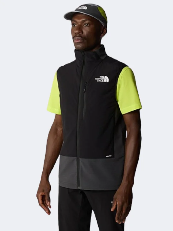 Personalized Tank Tops For Comfortable Fit-The North Face Elixir Hybrid Ventrix Men Hiking Vest Asphalt Grey/Black