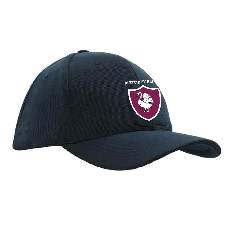 Personalized Hats For Men’s Fashion-Bletchley RUFC Cap - Navy