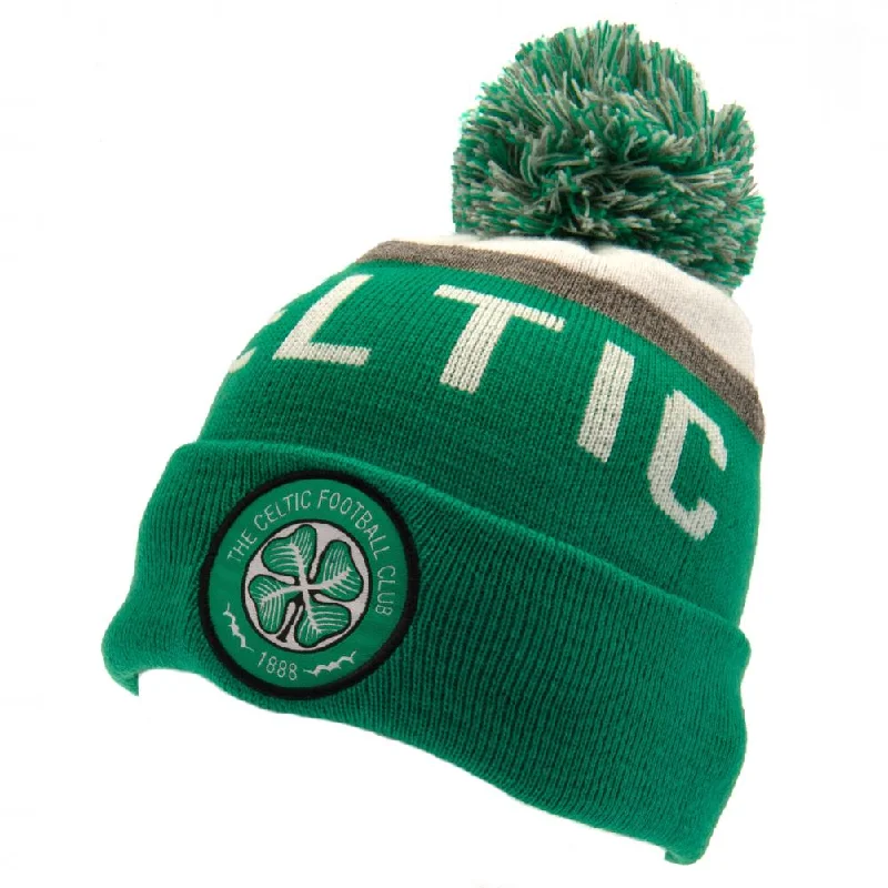 Personalized Hats For Special Holidays-Celtic FC Ski Hat