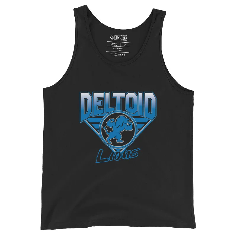 Personalized Tank Tops For Hiking-Deltoid Lions Tank Top