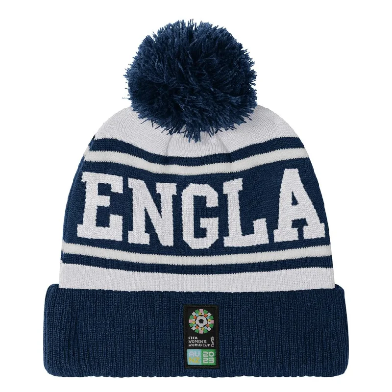 Custom Hats For College Life-England Cuffed Pom Beanie (7KIMO7A48-ENG)