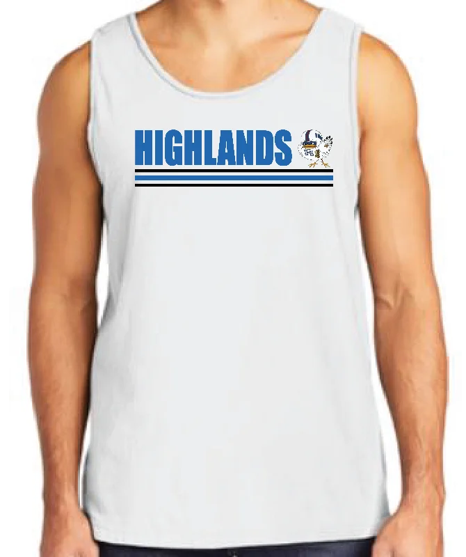 Custom Tank Tops For Beach Trips-Highlands T-shirts & Tanks