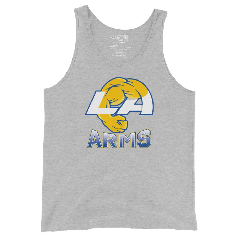 Personalized Tank Tops For Custom Messages-LA ARMS Tank Top