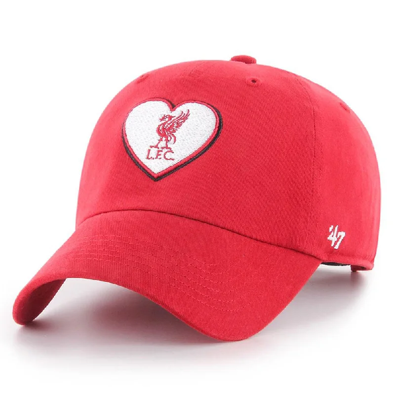 Personalized Hats For Gift Shopping-Liverpool FC 47 Clean Up Cap